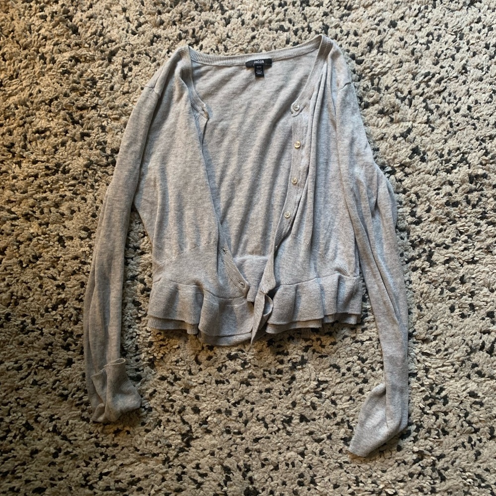 Peplum Cardigan